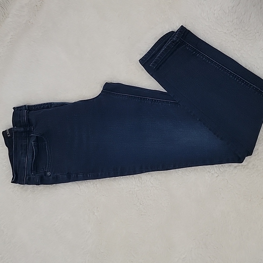 Express High Waist Denim Perfect Leggings